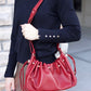 Cinch Bag - Burgundy