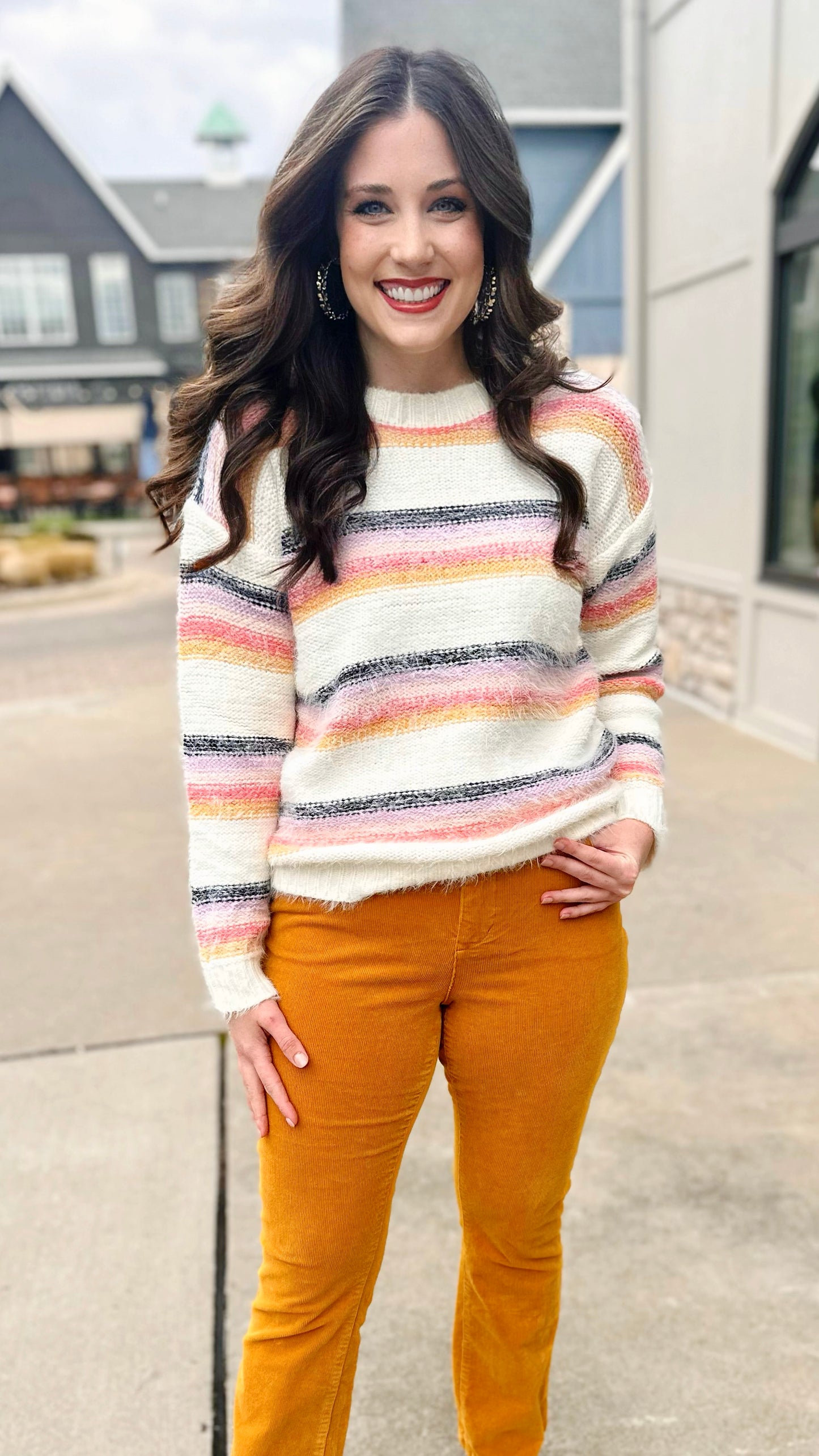 Savannah Stripe Sweater