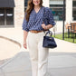 Bree Blue Floral Top