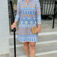Tyler Boe Johnny Shirt Dress - Blue