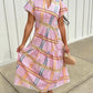 Uncle Frank Patched Perfect Dress - Pink