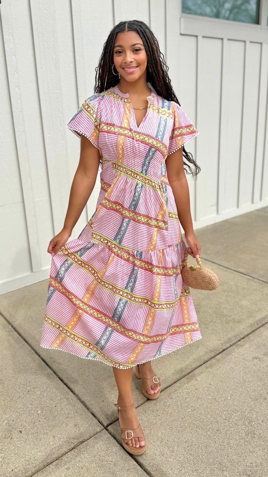 Uncle Frank Patched Perfect Dress