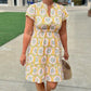 Uncle Frank Wind Dance Dress - Gold