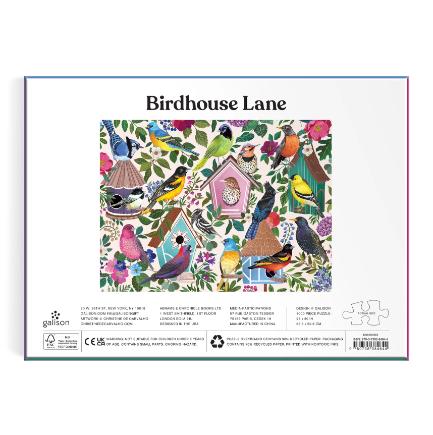 Birdhouse Lane Puzzle