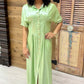 Emily McCarthy Georgia Dress - Opal Green