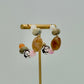 Mixed Ceramic Bead Hoops