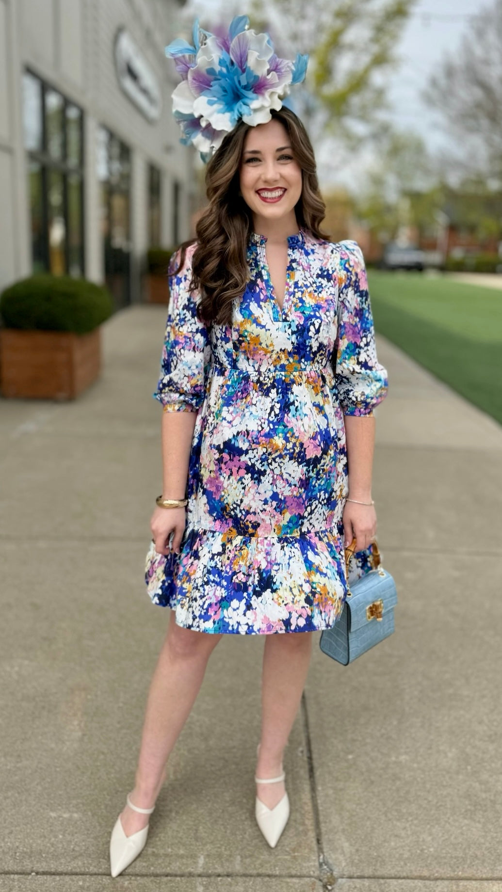 Tyler Boe Karli Cotton Dress - Floral Multi