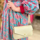 Italian Leather Handle & Crossbody - Ivory