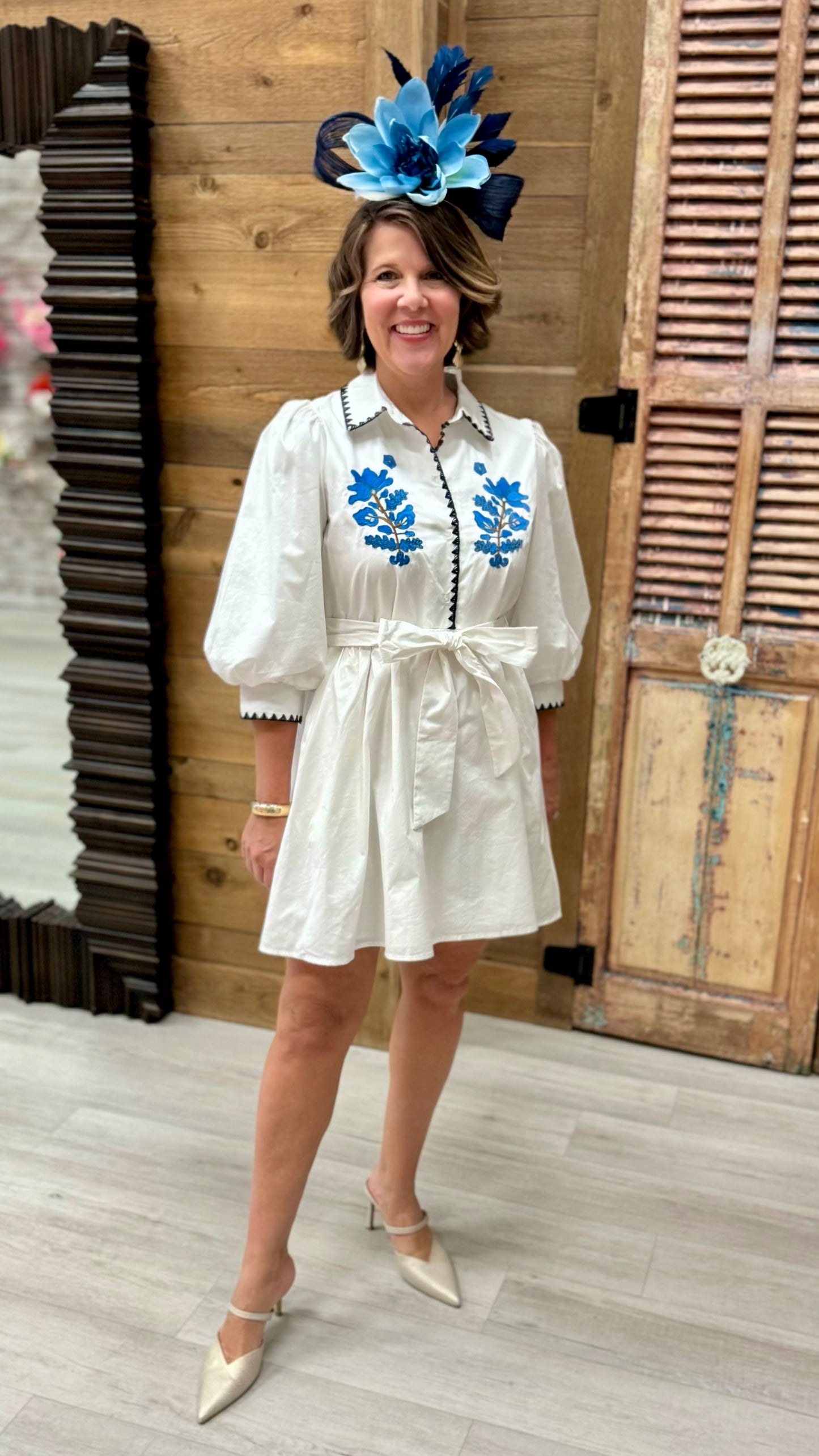 Southern Charm Tie Waist Dress