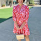 Tyler Boe Karli Pink Linen Dress
