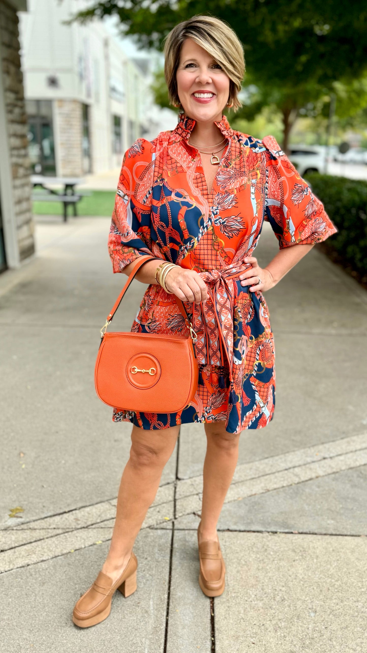 Gretchen Scott Outta Sight Dress - Orange