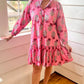 Just Darviny Megan Dress - Desert Rose