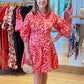 Uncle Frank Shirt Dress - Pink