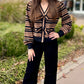 Dear John Fiona Wide Leg Corduroy - Thick Black