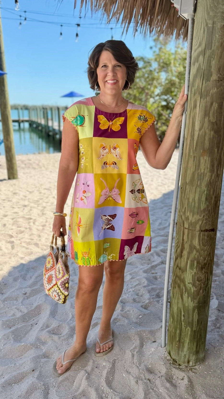 Uncle Frank Multi Bug Dress - Multi