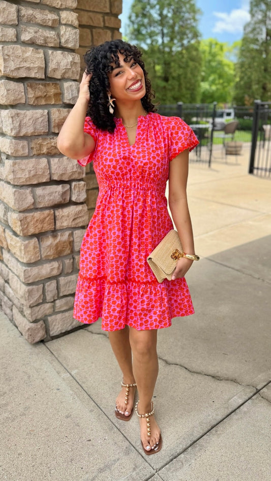 Uncle Frank Wind Dance Dress - Pink