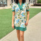 Charlotte Floral Dress - Ecru