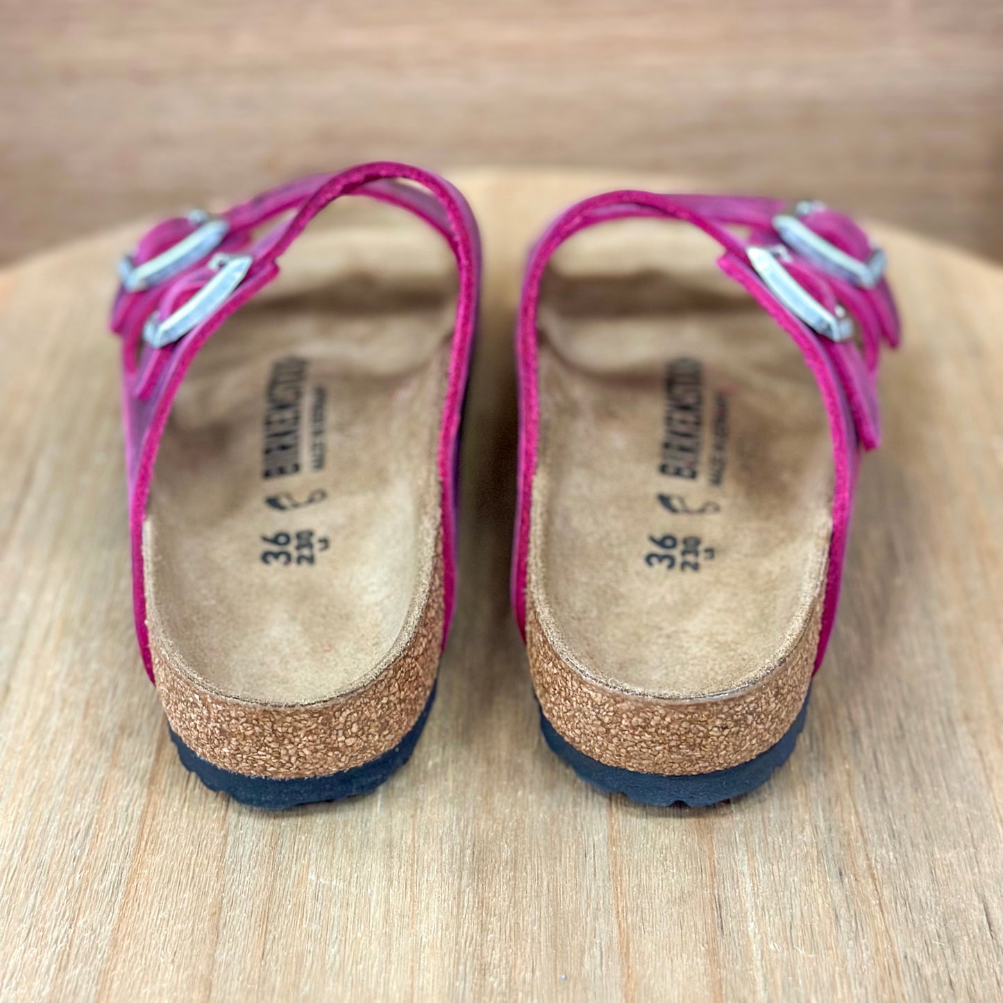 Birkenstock Arizona Big Buckle Sandal - Festival Fuchsia```````````