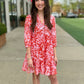 Tyler Boe Karli Pink Linen Dress