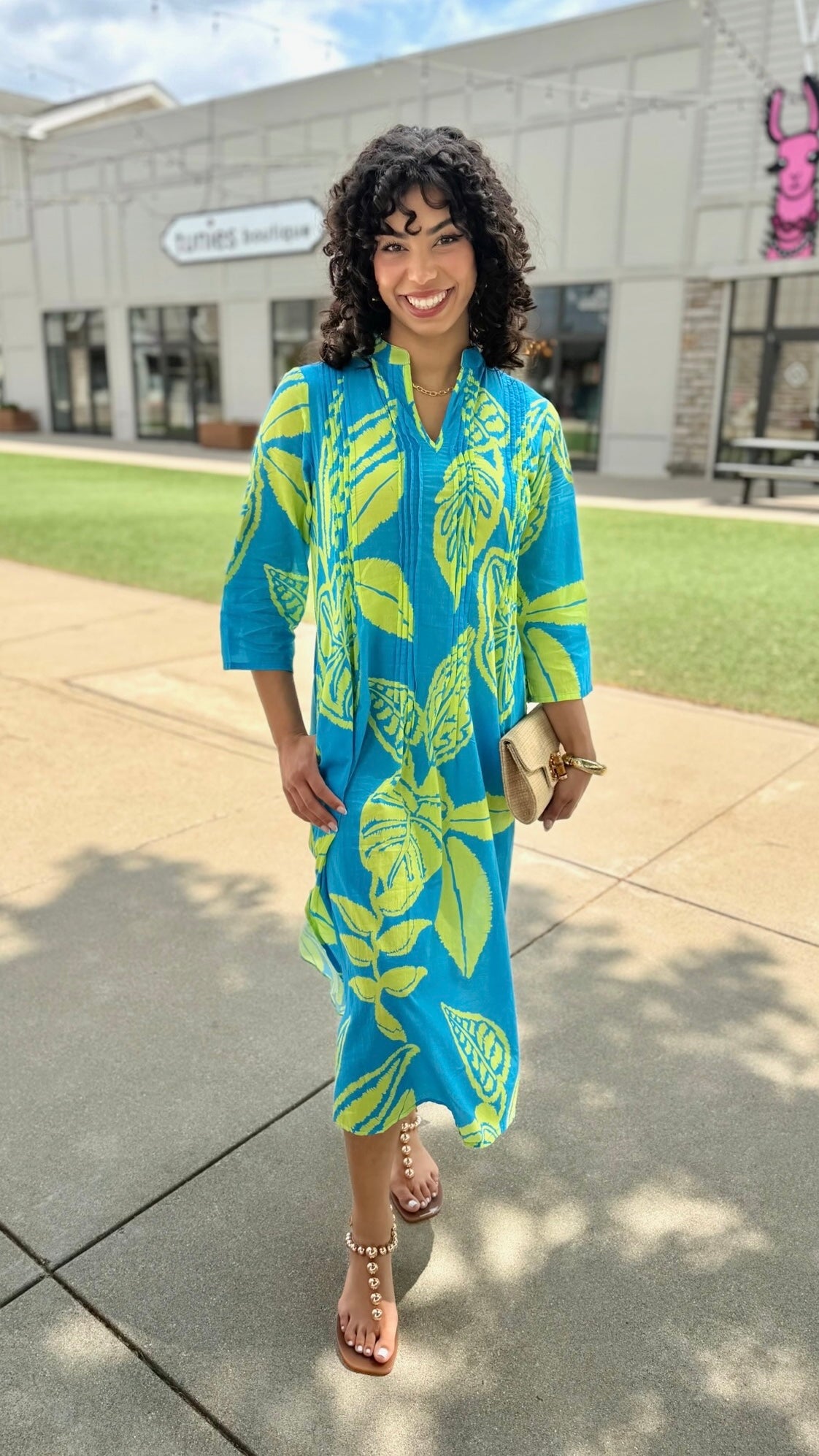 Ruby Yaya Amaro Maxi Dress - Lime
