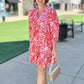 Tyler Boe Karli Pink Linen Dress