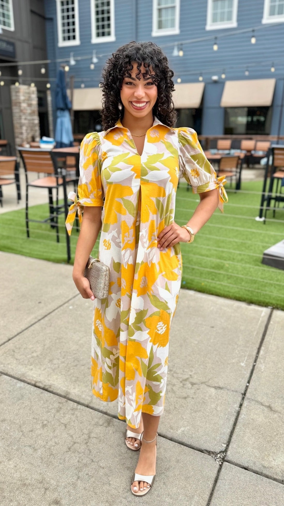 Uncle Frank Big Bloom Dress