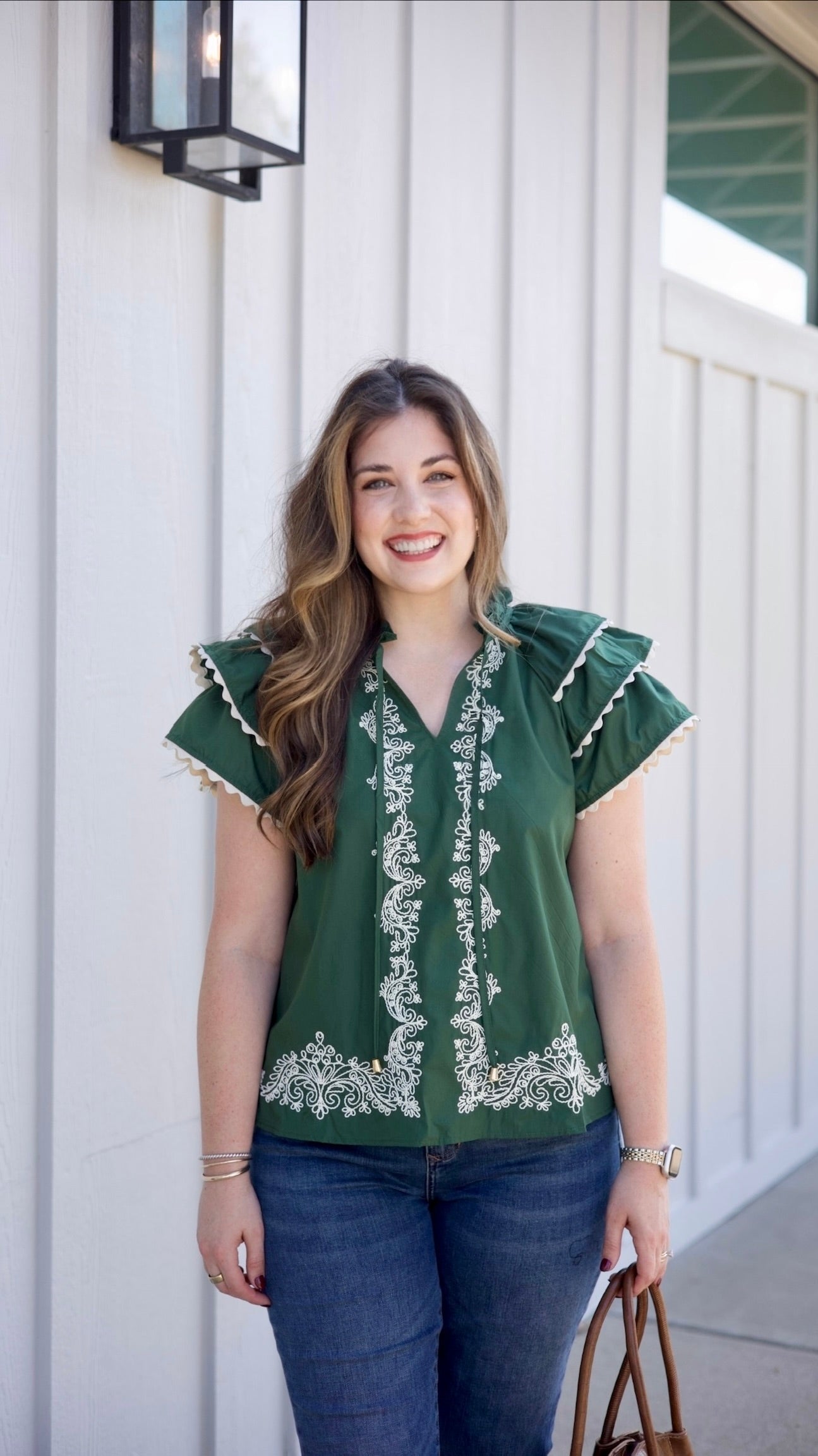 Lainey Top - Green