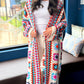 Zoe Crochet Cardigan - Ivory Multi