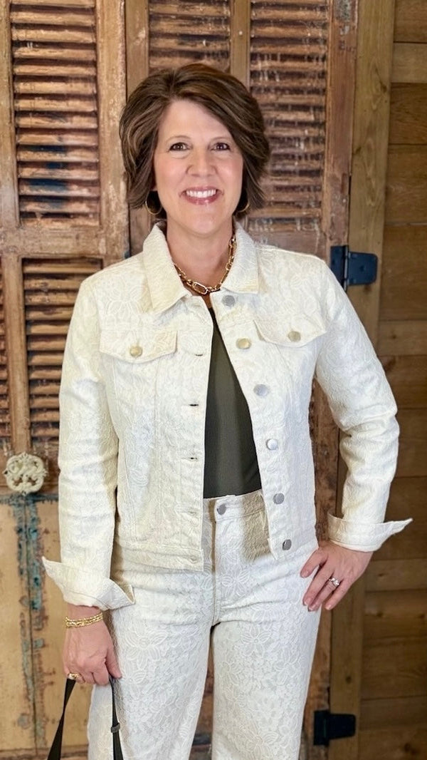 Dear John Ainsley Jacket - Wheat Lace