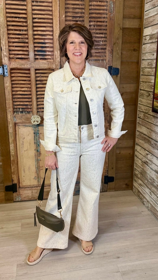 Dear John Ainsley Jacket - Wheat Lace