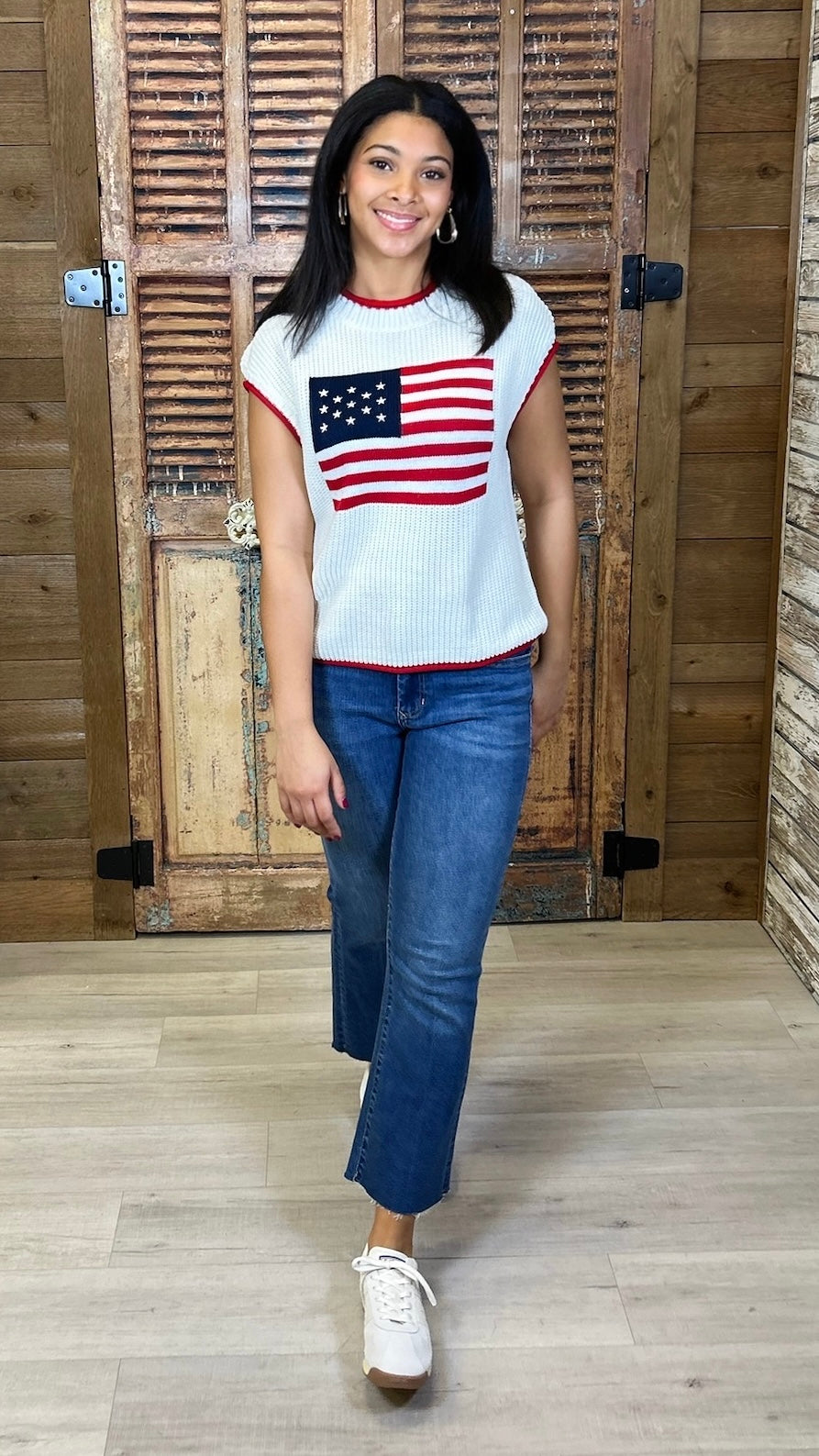 Flag Top - Off White