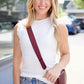 Dear John Bridget Ruffle Sleeve Tank - White