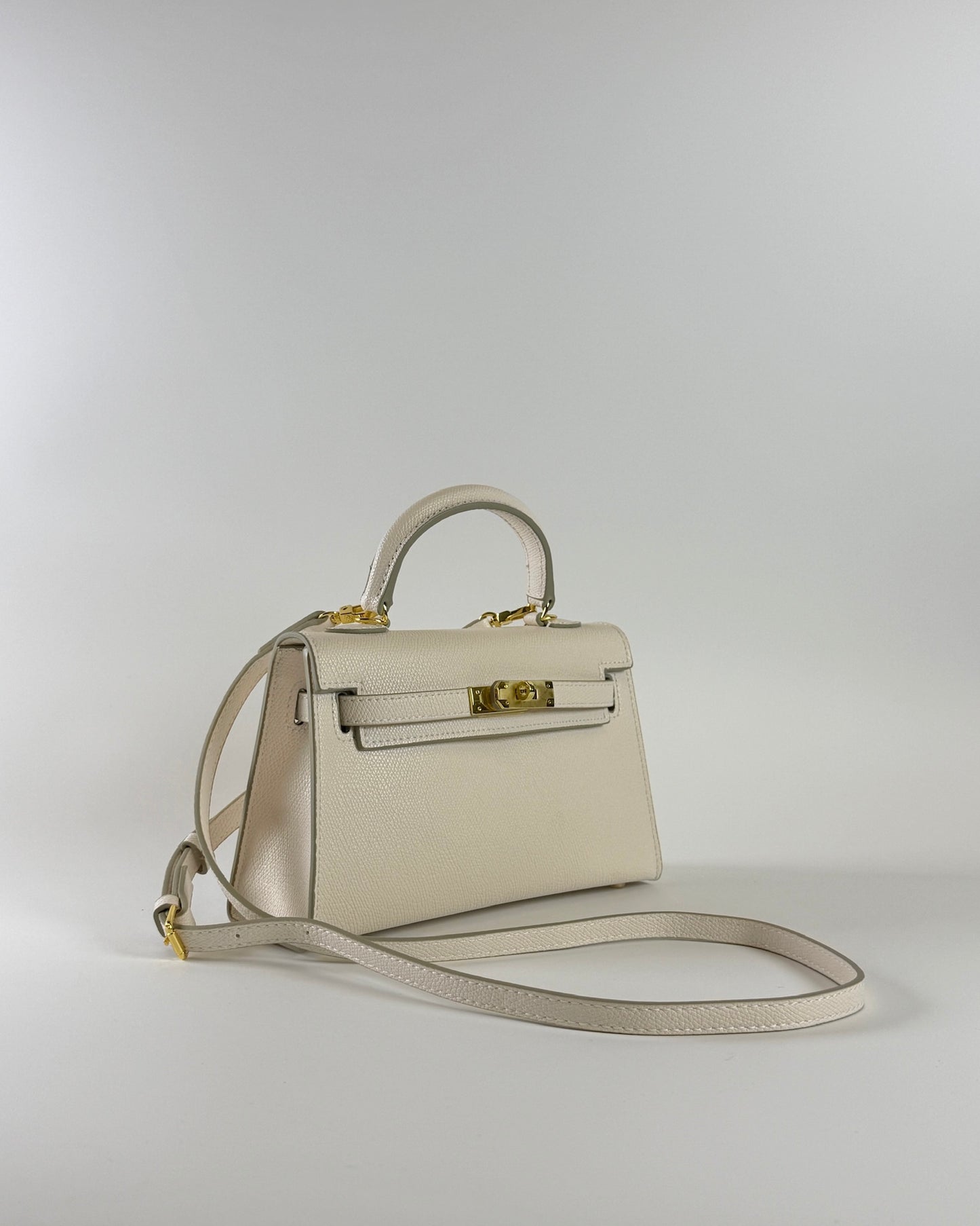 Buckle Mini Bag - Ivory