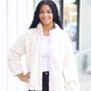 Mallory Fluffy Jacket - Ecru