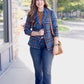 Renee Plaid Blazer
