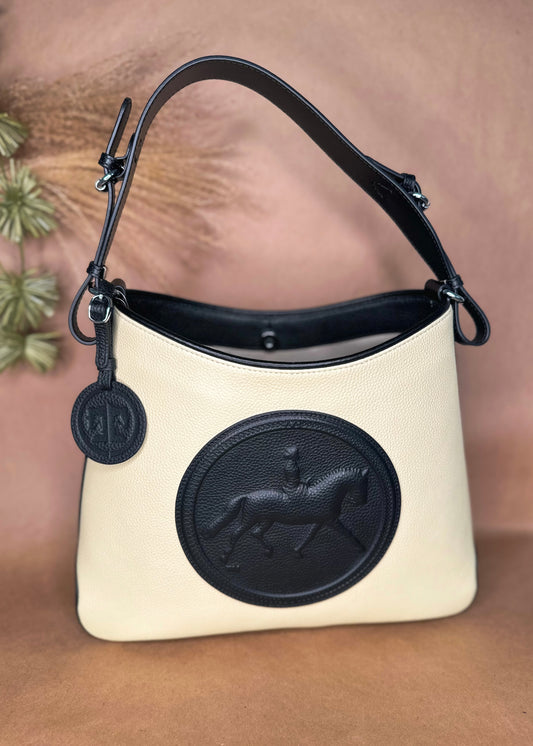 Tucker Tweed The Tweed Manor Tote - Ivory / Black