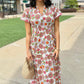 Uncle Frank Shirred Front Dress - Multi