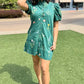 Tessa Floral Dress - Hunter