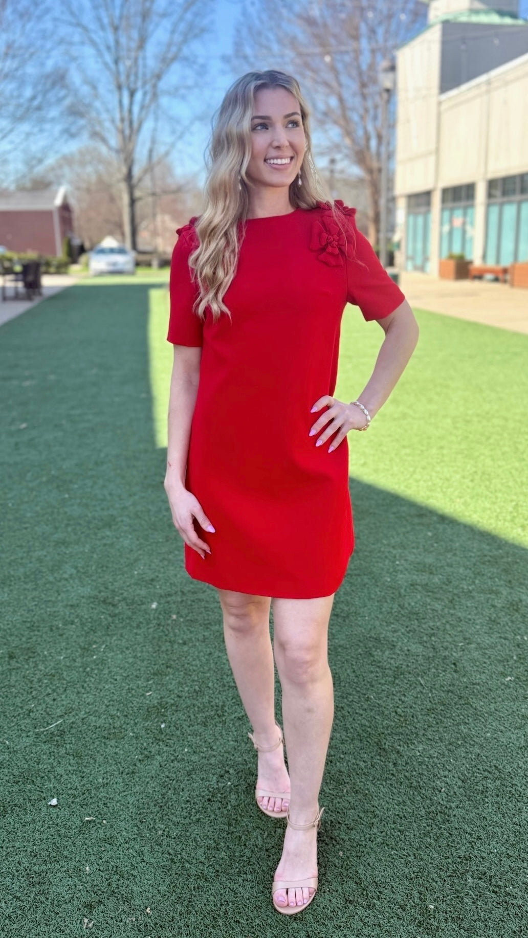 Red Roses Dress