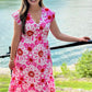 Uncle Frank Midi Dress - Border