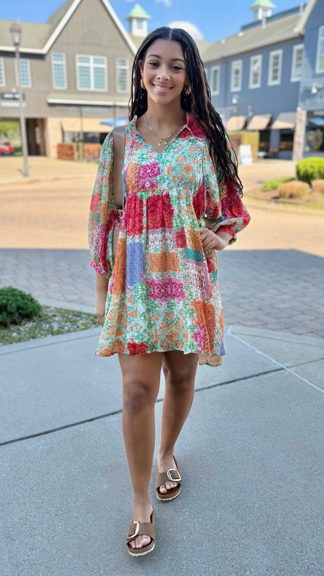 Valerie Vintage Patchwork Dress – Tunie's Boutique