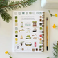 Camping Watercolor Workbook