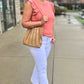 Another Love Flutter Sleeve North Tee - Grapefruit
