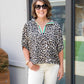 Cecilia Animal Print Blouse