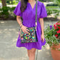 Perfect Puff Sleeve Dress - Purple