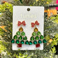 Glitz Christmas Tree Earrings