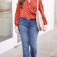 Penny Polka Dot Blouse - Cognac