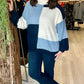 Blue Tile Sweater