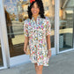 Uncle Frank Pintucked Dress - Parrot