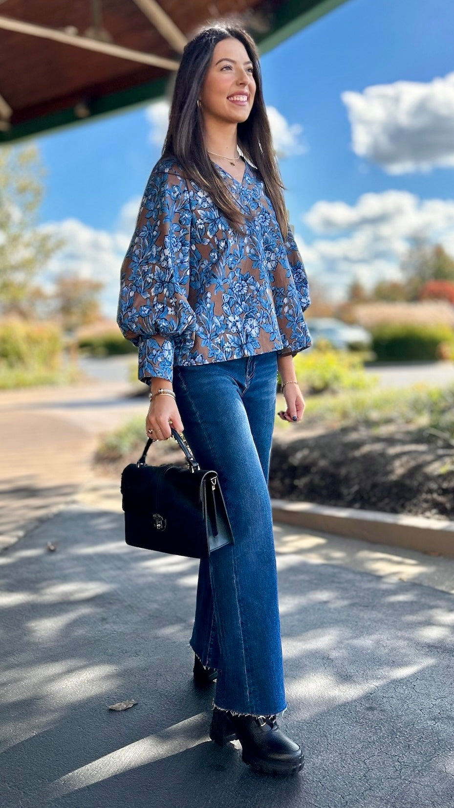 Dear John Fiona Wide Leg Jeans - Borealis